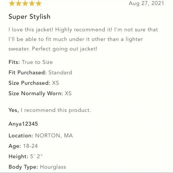 Anthropologie NWT BLANKNYC Suede Moto
Jacket Size XS. - Picture 10 of 12